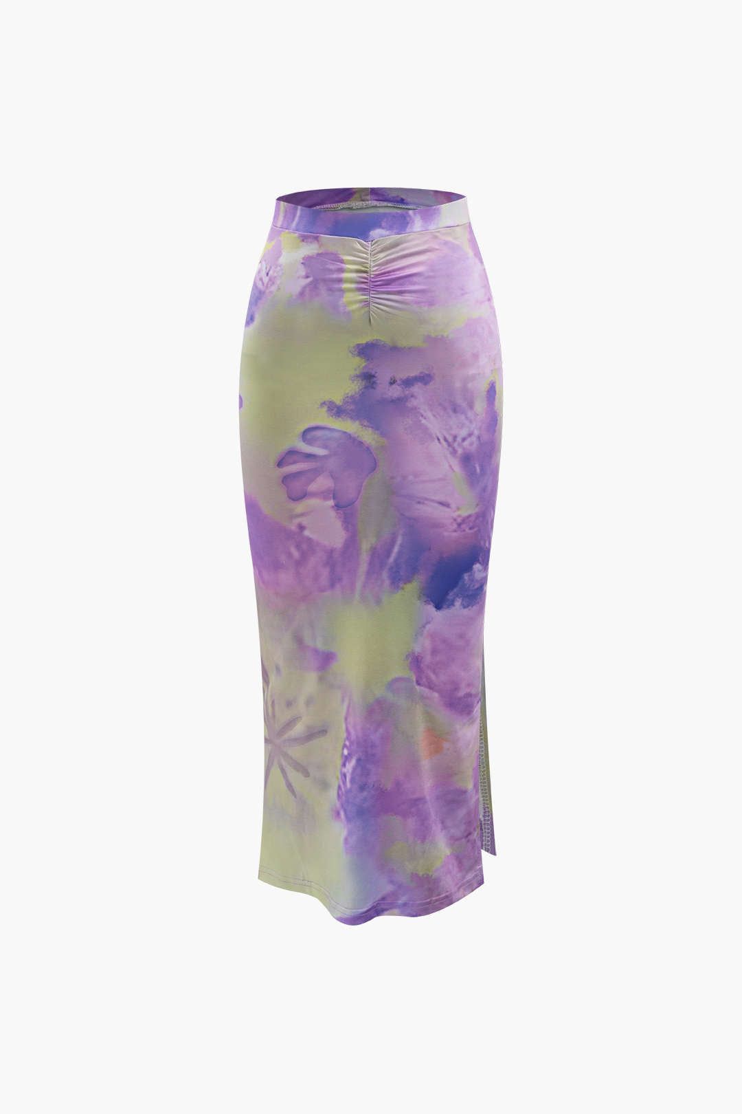 Tie Dye Cami Top And Slit Skirt Set sold by Micas product image thumbnail 3