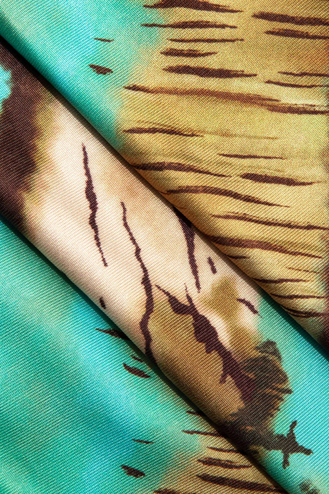 Stripe Ruched Halter Backless Cowl Neck Slit Midi Dress sold by Micas product image thumbnail 4