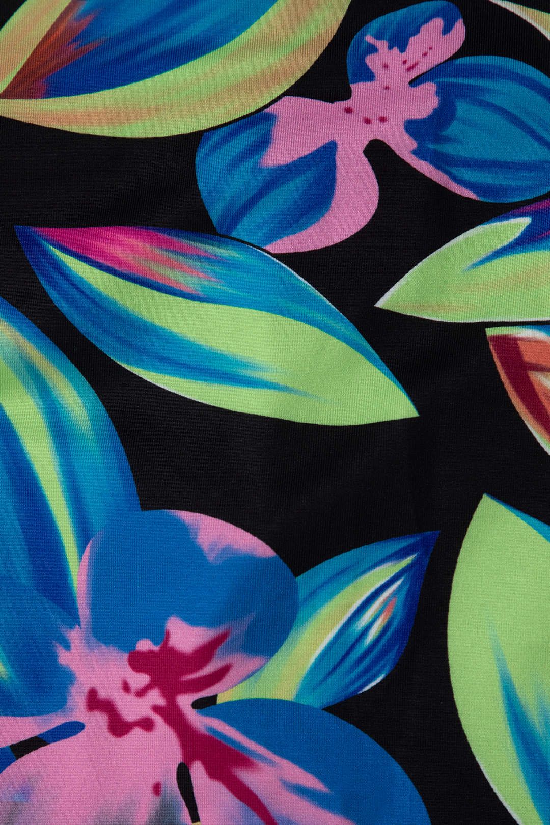 Floral Print Back Slit Halter Maxi Dress sold by Micas product image thumbnail 5