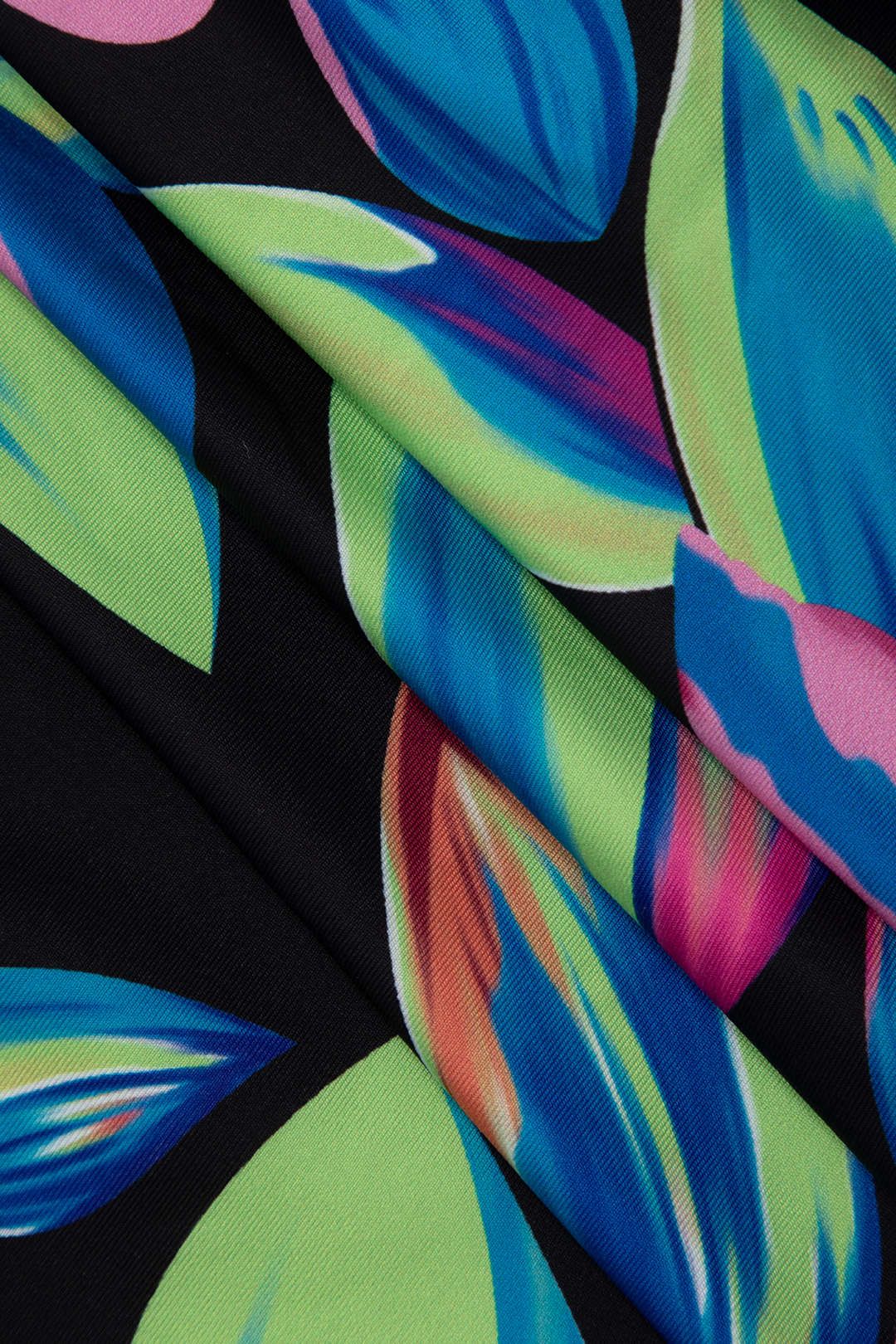 Floral Print Back Slit Halter Maxi Dress sold by Micas product image thumbnail 6