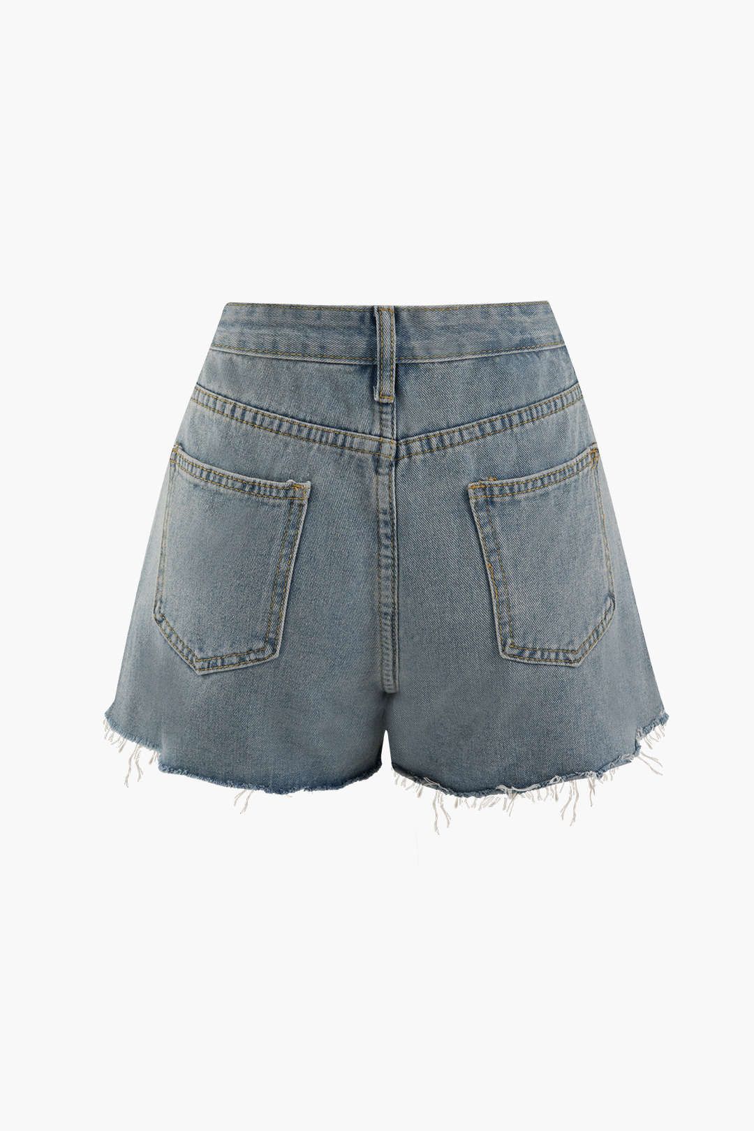 Frayed Denim Shorts sold by Micas product image thumbnail 2