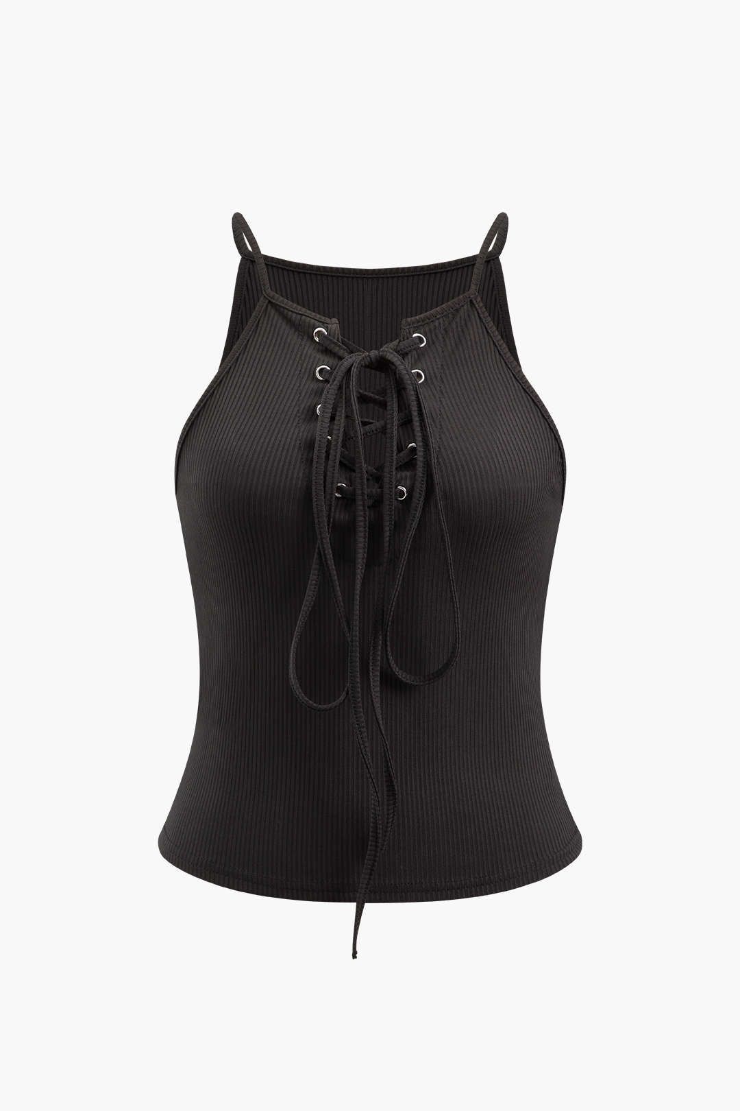 Lace-up Tank Top sold by Micas