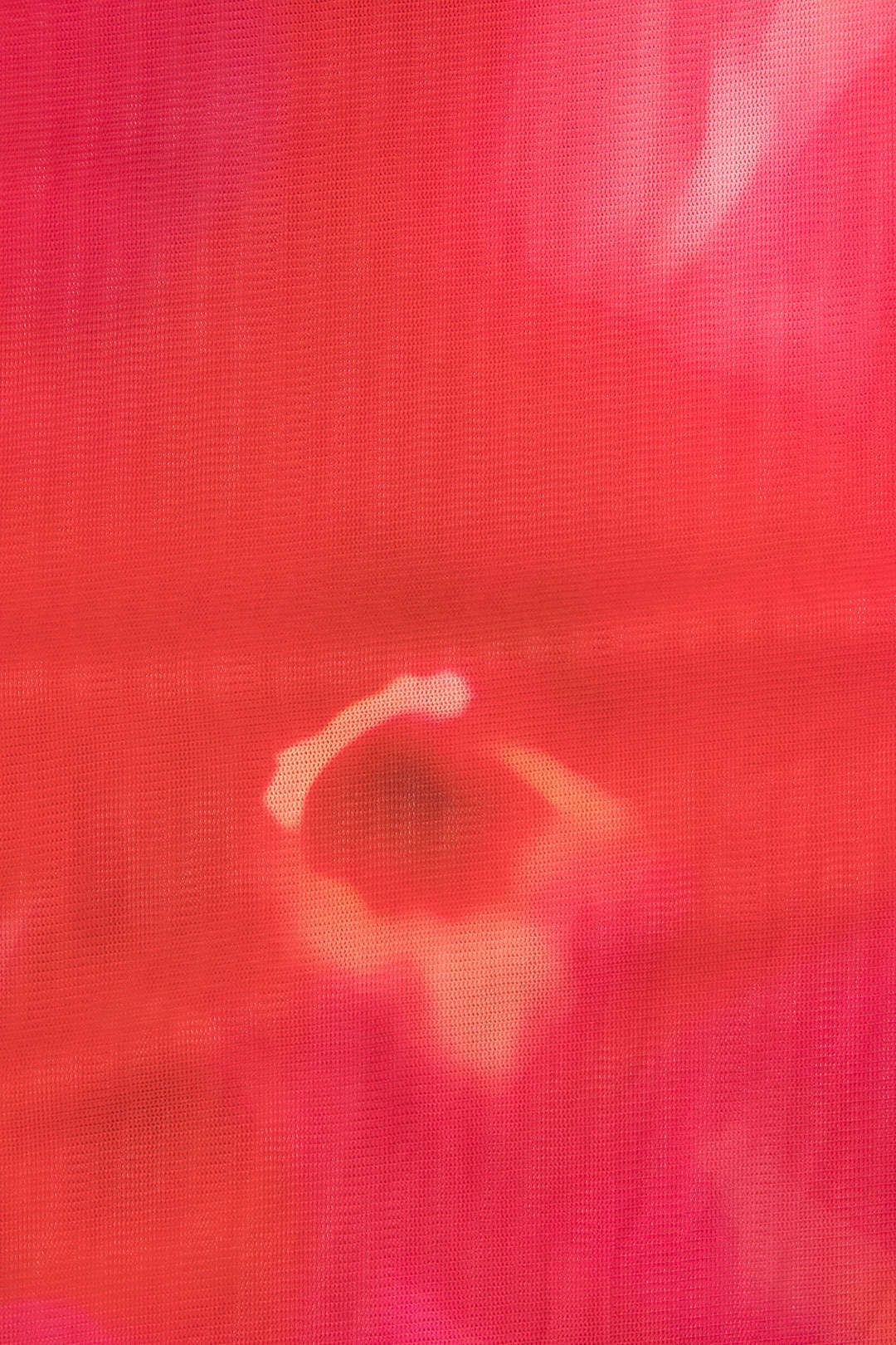 Tie Dye Keyhole Mesh Slip Maxi Dress sold by Micas product image thumbnail 6