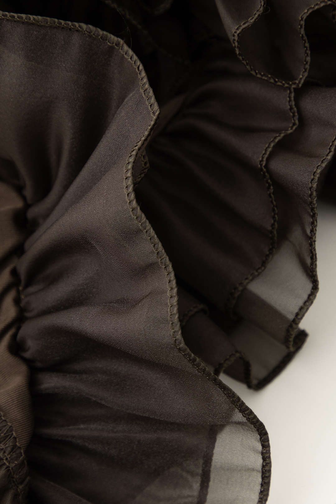 Asymmetrical Ruffle Mini Dress sold by Micas product image thumbnail 3