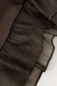Asymmetrical Ruffle Mini Dress sold by Micas