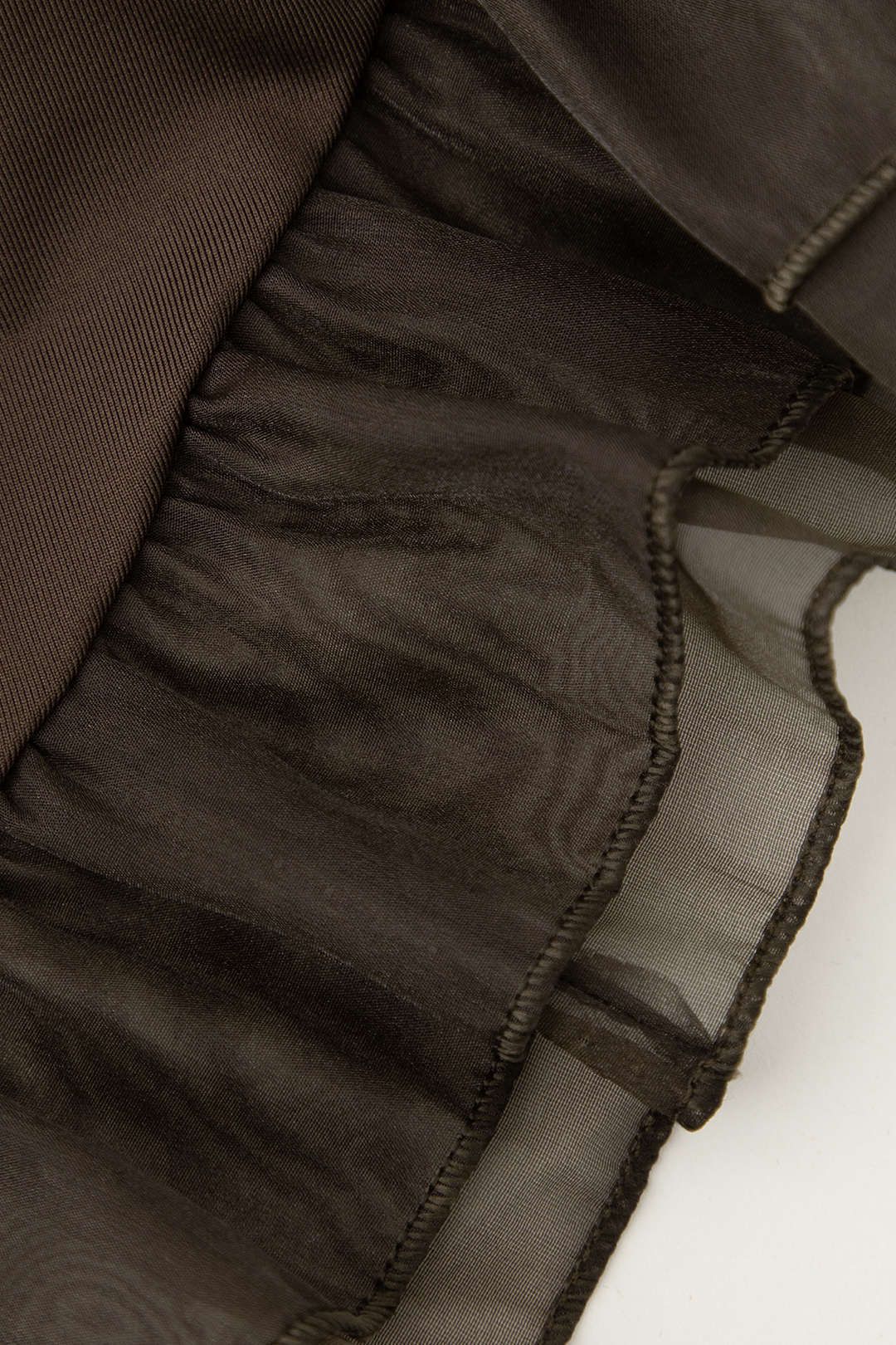 Asymmetrical Ruffle Mini Dress sold by Micas product image thumbnail 4