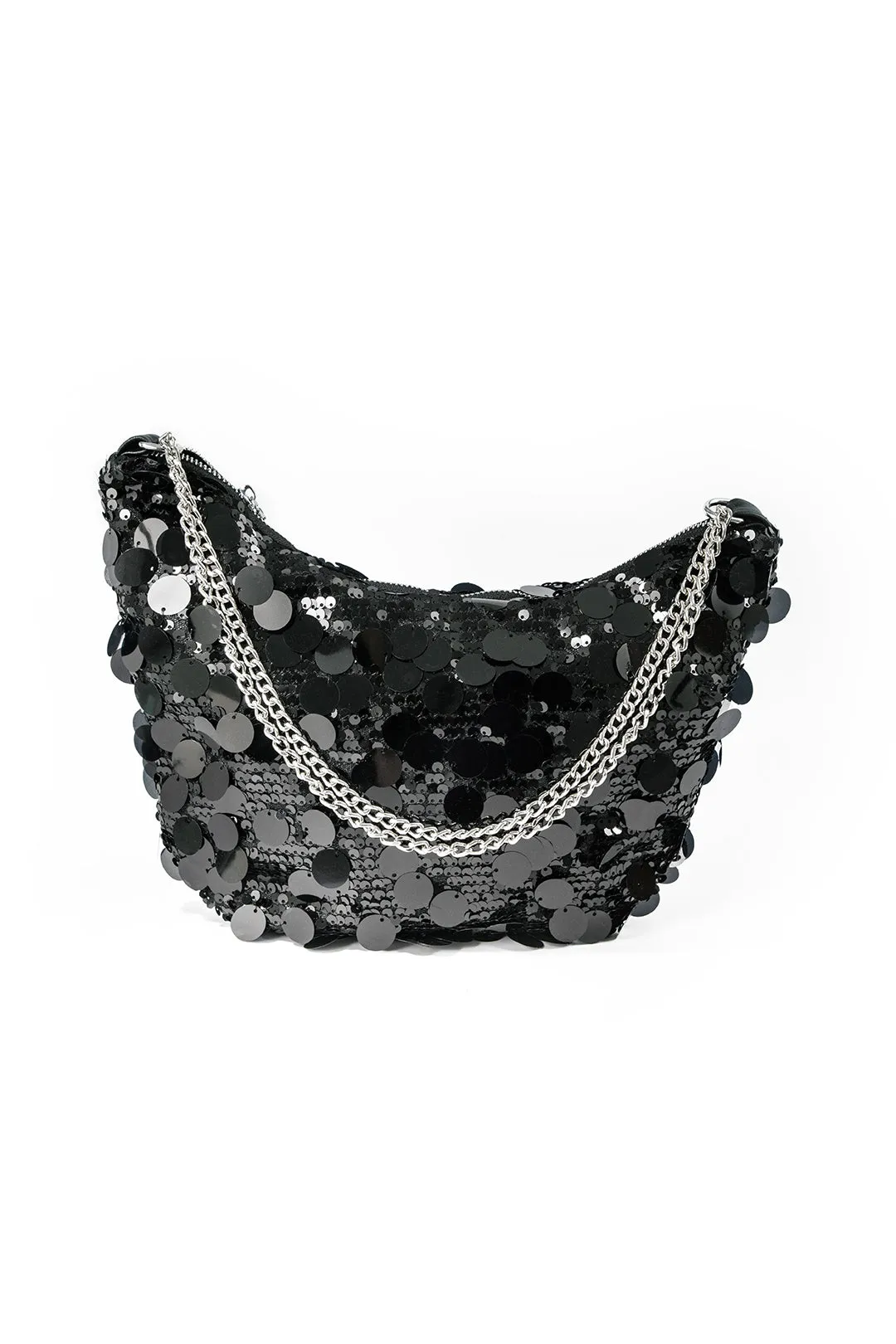 Sequins And Chain Detail Tote Bag sold by Micas