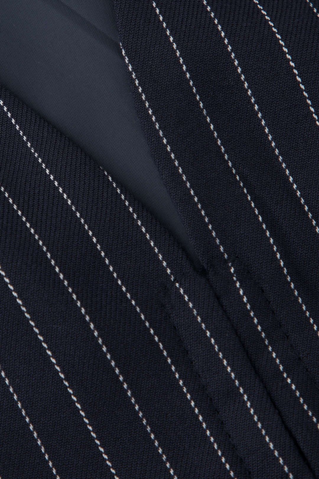 Vertical Stripe V-neck Hook And Eye Vest sold by Micas product image thumbnail 3