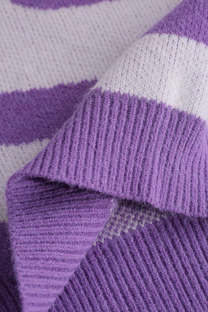 Purple Swirl Pattern Jumper sold by Micas product image thumbnail 6