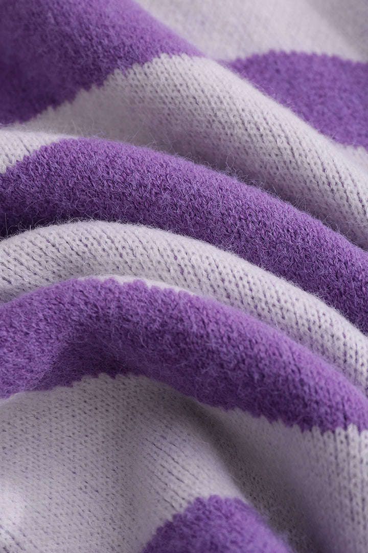 Purple Swirl Pattern Jumper sold by Micas product image thumbnail 5