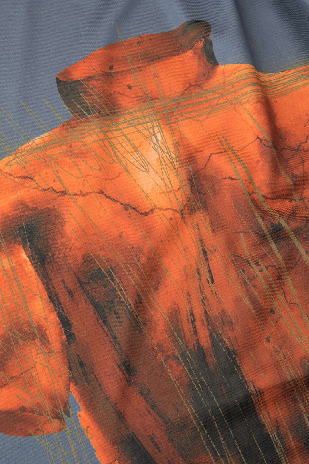 Retro Print Halter Cut Out Maxi Dress sold by Micas product image thumbnail 5