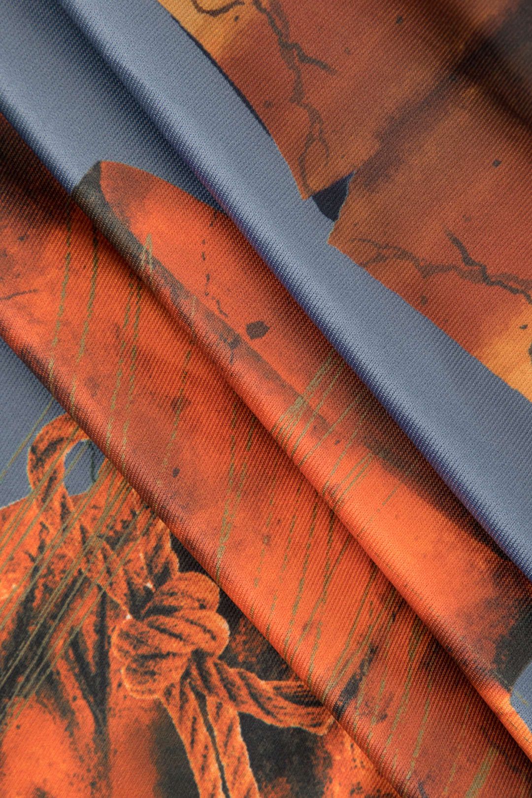 Retro Print Halter Cut Out Maxi Dress sold by Micas product image thumbnail 4