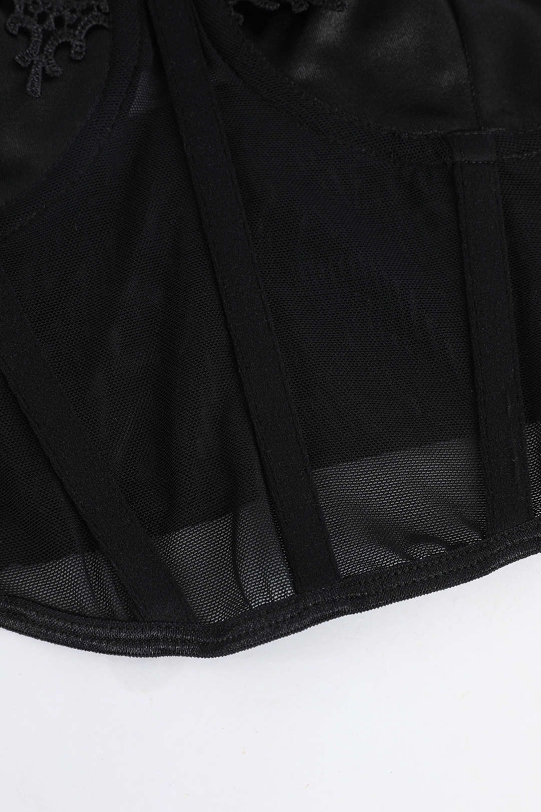 Mesh And Lace Bustier Top sold by Micas product image thumbnail 4