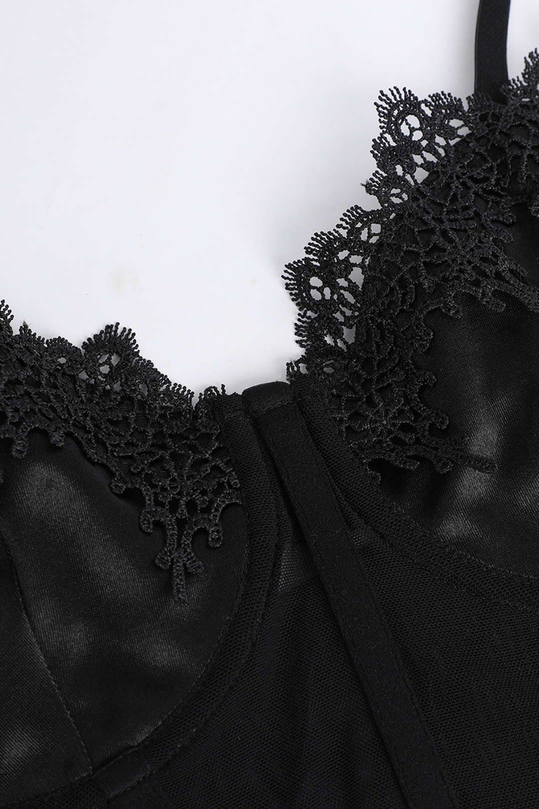 Mesh And Lace Bustier Top sold by Micas product image thumbnail 3