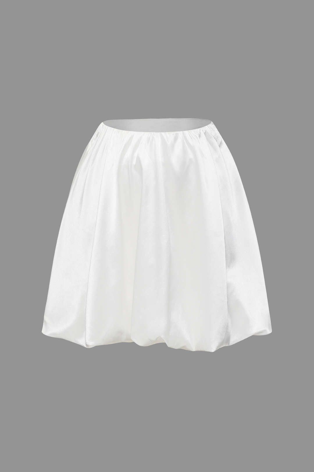 Satin Pleated Mini Skirt sold by Micas
