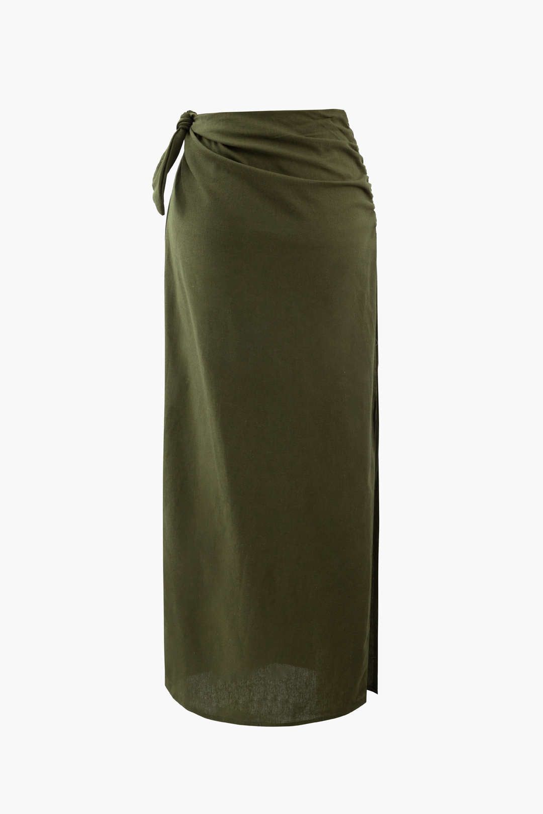 Knot Side Slit Maxi Skirt sold by Micas product image thumbnail 2
