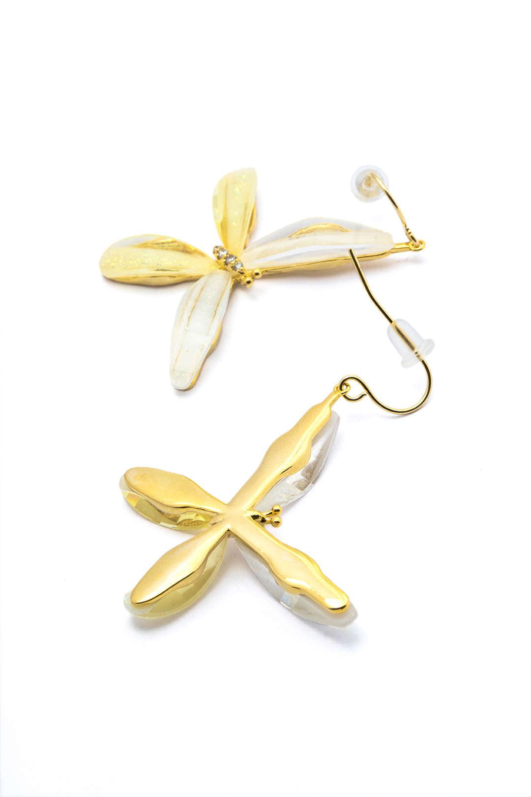 Butterfly Drop Earrings sold by Micas product image thumbnail 2