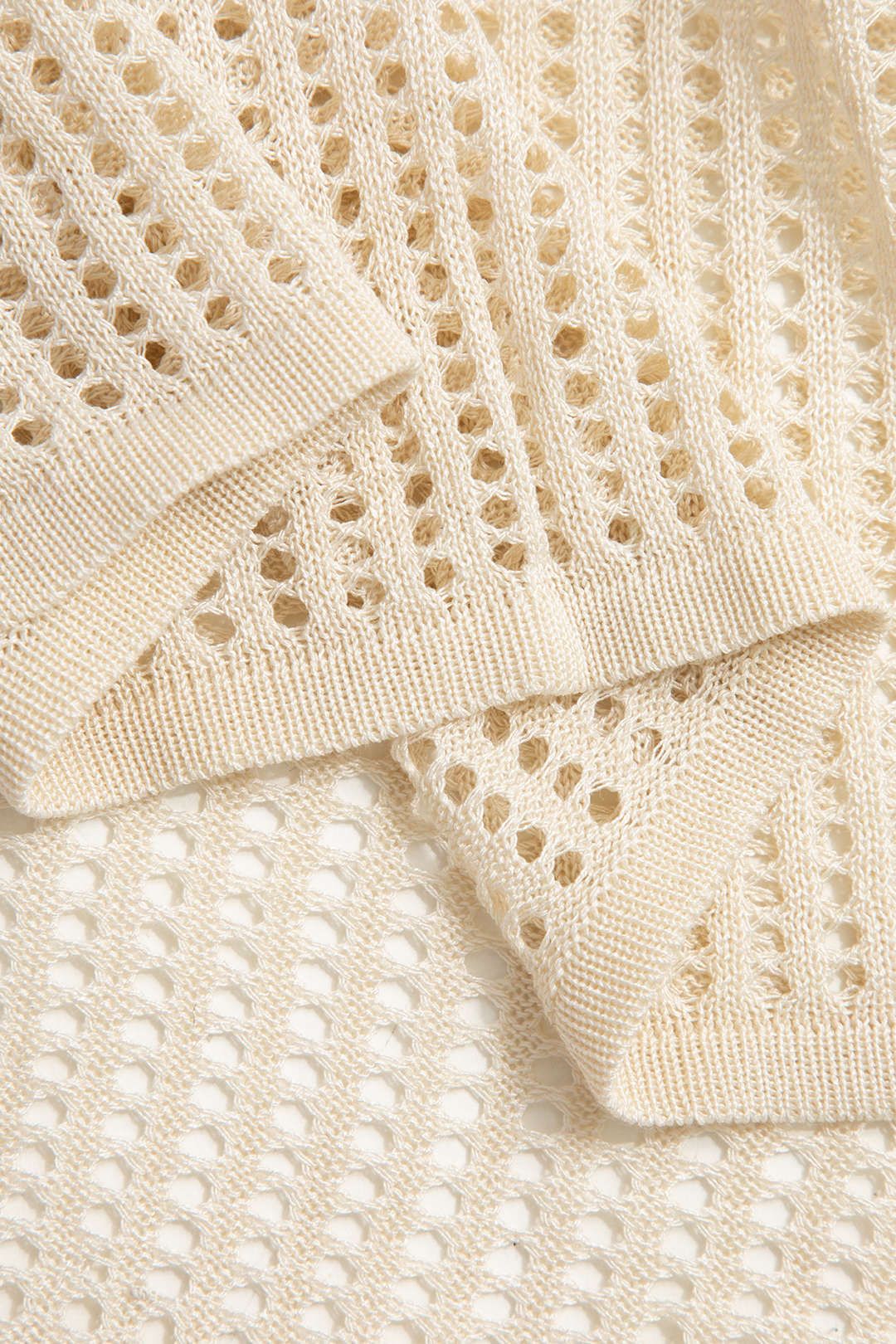 Open Knit Sleeveless Cover-up Maxi Dress sold by Micas product image thumbnail 5