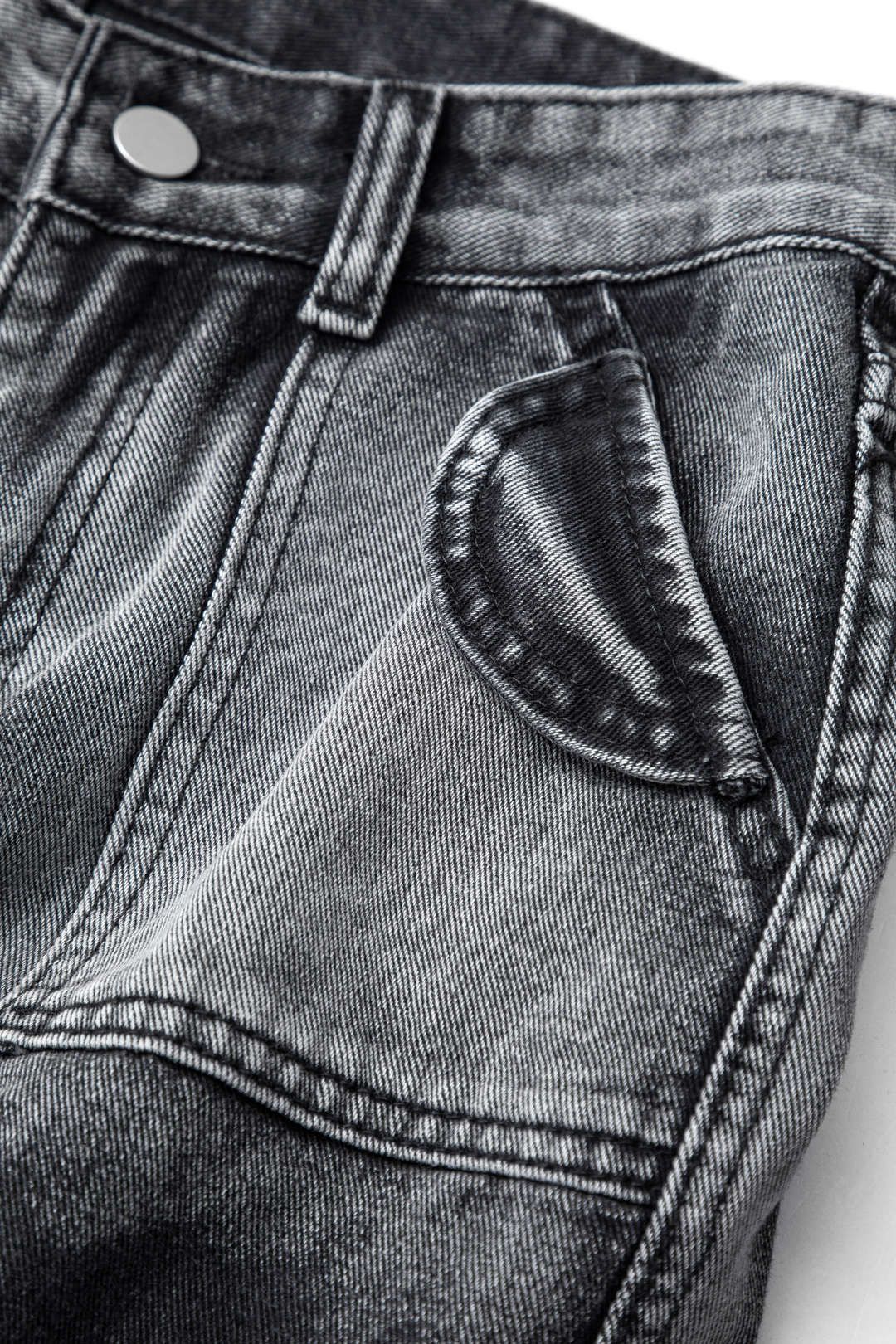 Tie Dye Flap Pocket Straight Leg Cargo Jeans sold by Micas product image thumbnail 5