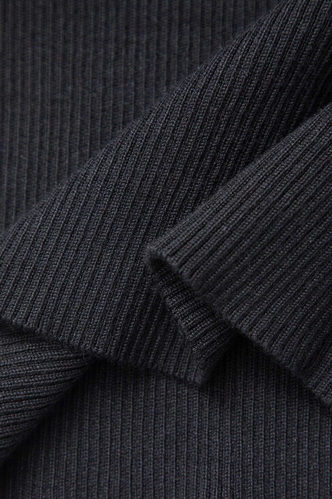 Cut Out Rib Knit Long Sleeve Top sold by Micas product image thumbnail 3