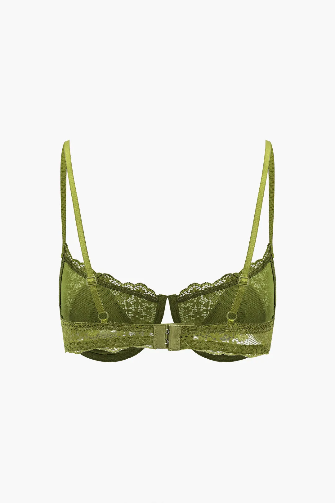 Solid Lace Patchwork Brassiere sold by Micas product image thumbnail 2