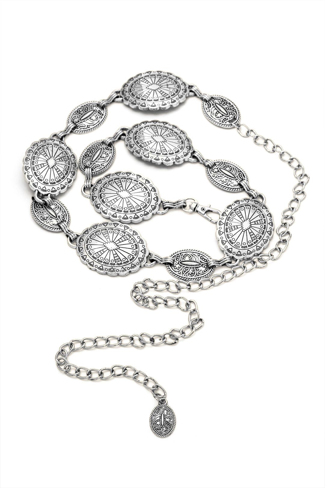 Oval Disc Chain Belt sold by Micas product image thumbnail 4