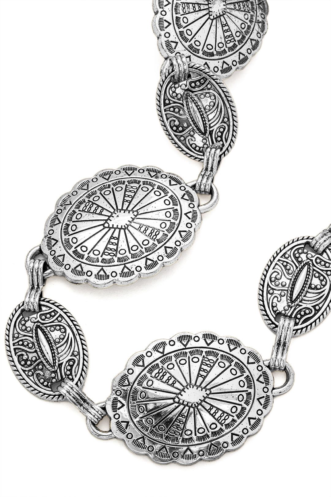 Oval Disc Chain Belt sold by Micas product image thumbnail 6