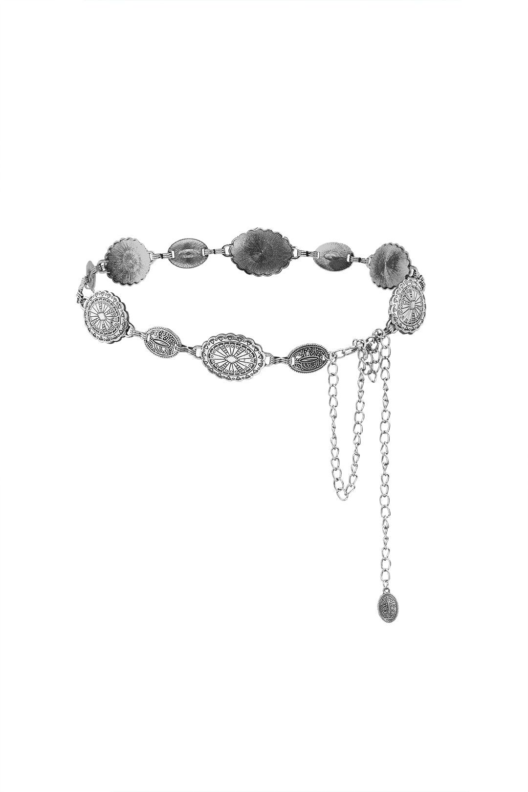 Oval Disc Chain Belt sold by Micas product image thumbnail 2