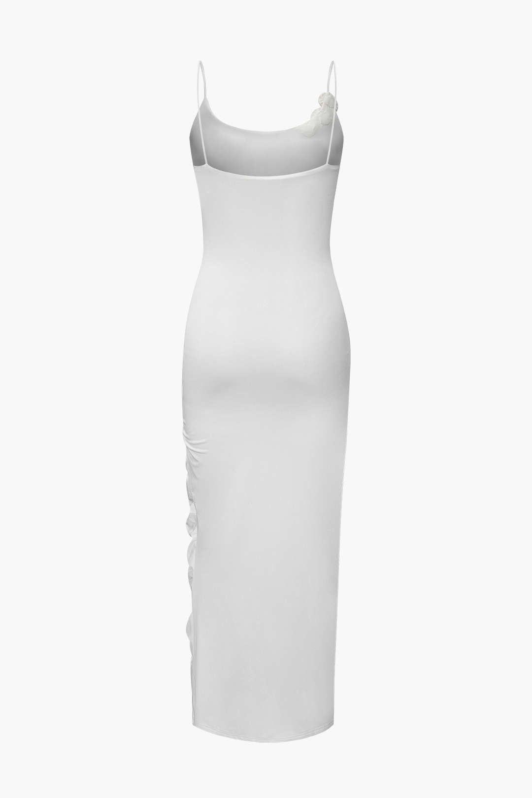 3D Flower Asymmetric Hem Maxi Dress sold by Micas product image thumbnail 2