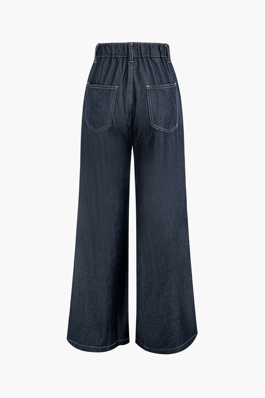 High Waist Pleated Wide Leg Jeans sold by Micas product image thumbnail 2