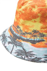 Palm Tree Print Bucket Hat sold by Micas