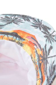 Palm Tree Print Bucket Hat sold by Micas