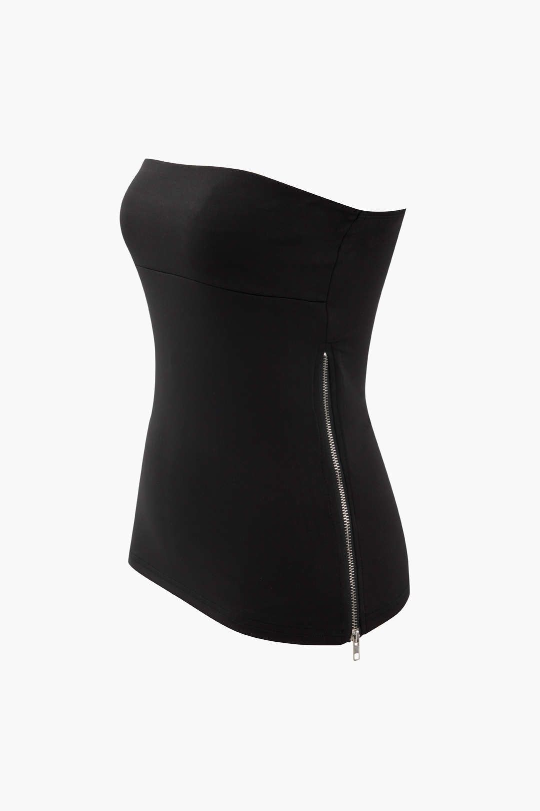 Side Zip Strapless Top sold by Micas product image thumbnail 2