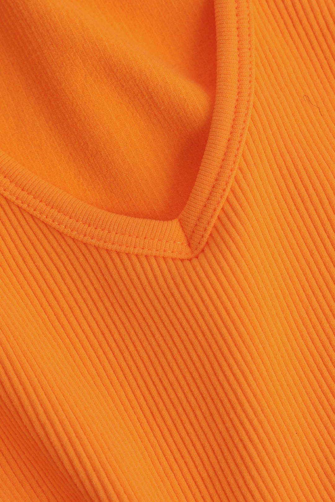 V-neck Ribbed Tank Top sold by Micas product image thumbnail 3