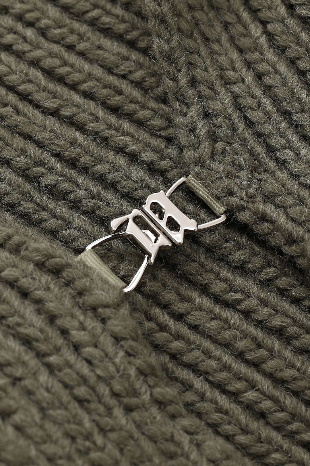 Buckle Detail Lapel Crop Sweater sold by Micas product image thumbnail 3