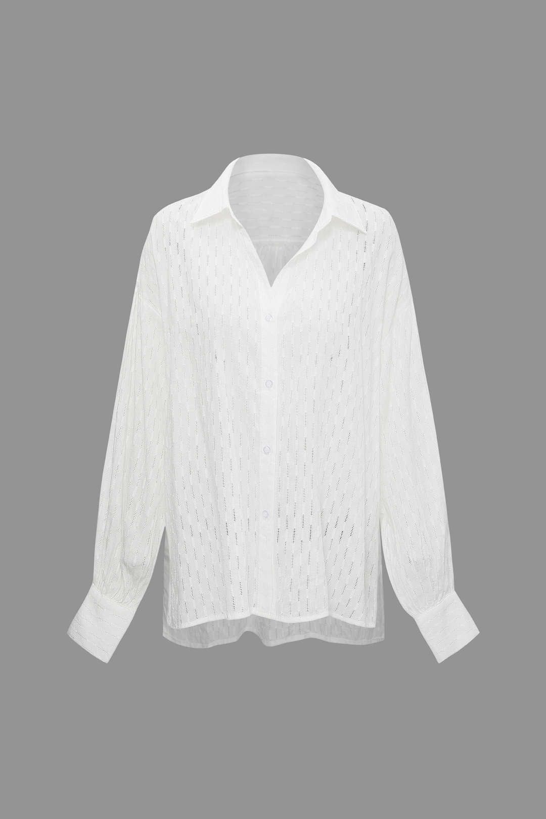 Button Up Long Sleeve Shirt And Shorts Set sold by Micas product image thumbnail 3