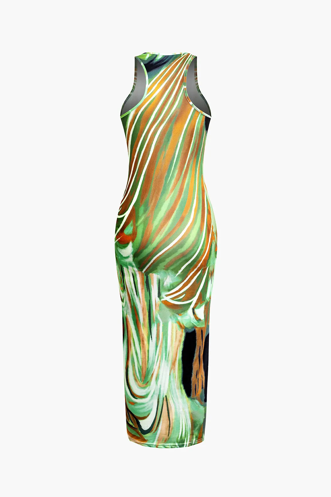 Abstract Print Tank Midi Dress sold by Micas product image thumbnail 2