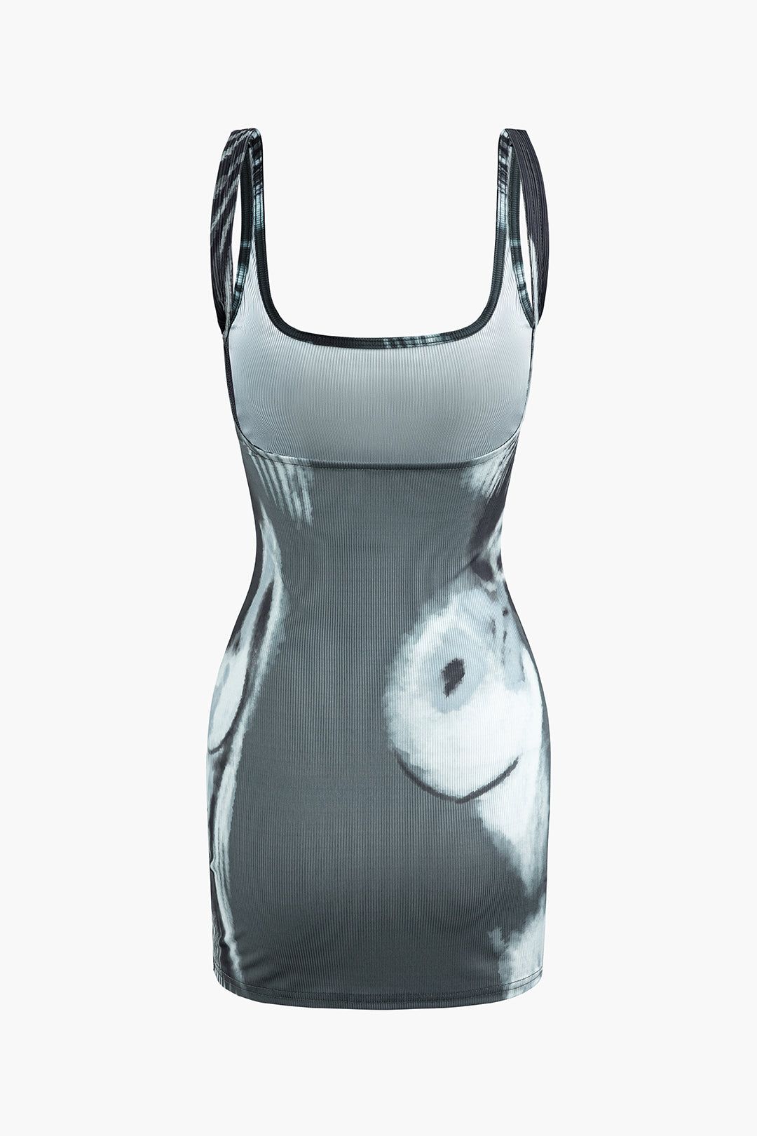 Abstract Rabbit U Neck Sleeveless Mini Dress sold by Micas product image thumbnail 2