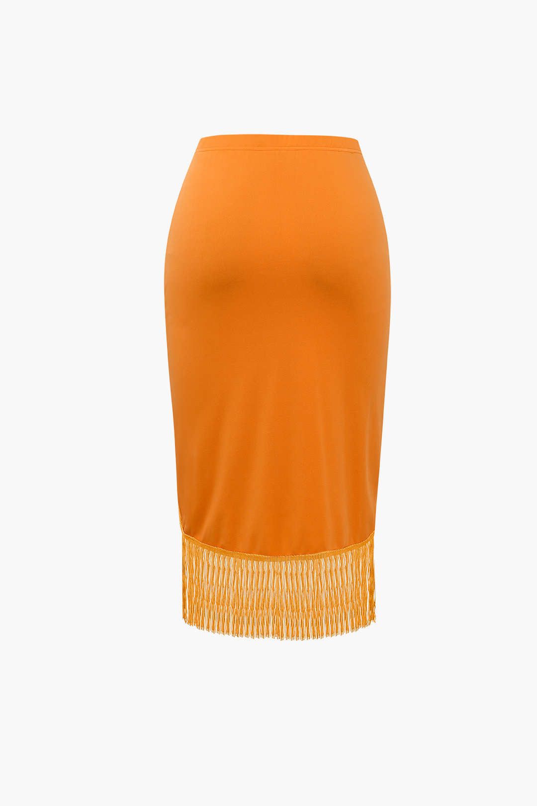 Asymmetric Tank Top And Fringe Hem Skirt Set sold by Micas product image thumbnail 5