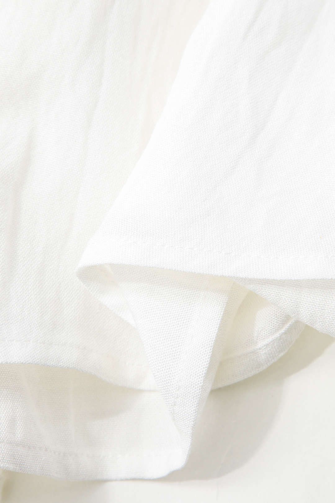 Linen-Blend Frill Elastic Waist Shorts sold by Micas product image thumbnail 4