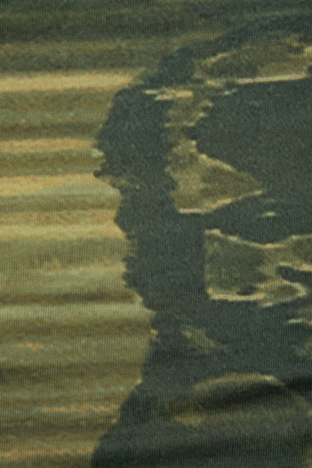 Printed Ruched Cross Back Mini Dress sold by Micas product image thumbnail 4