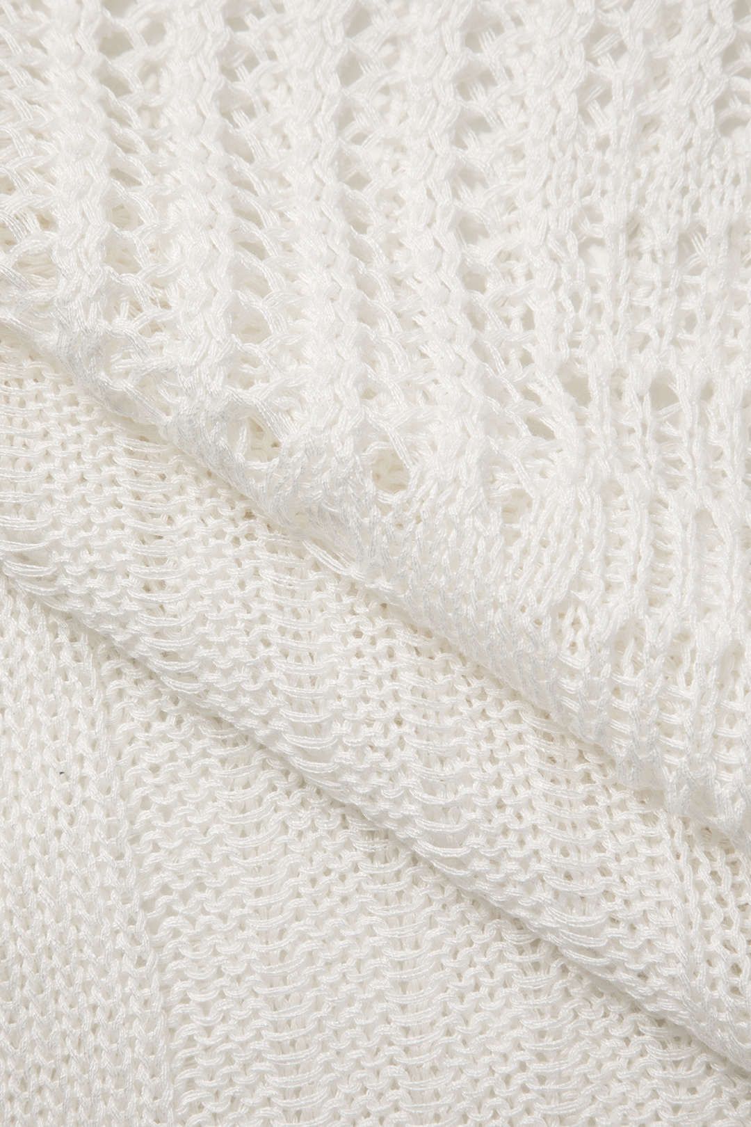 Asymmetrical Knit Ripped Cover-Up Top sold by Micas product image thumbnail 5