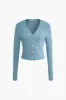 Ribbet cardigan og grime kjole sæt sold by Micas