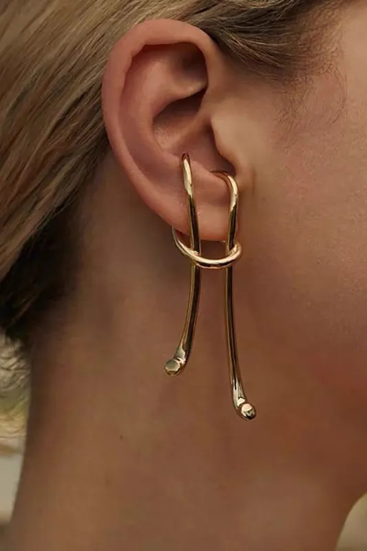 Metal Earrings sold by Micas