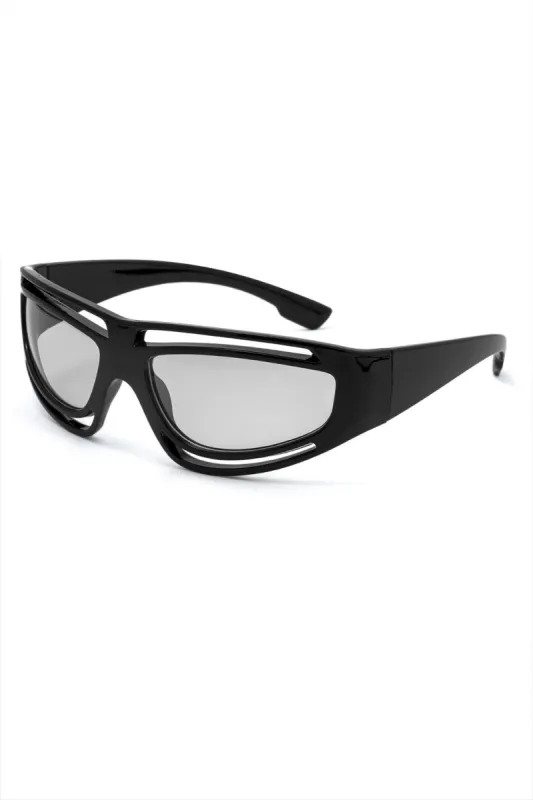 Wrap Frame Cut Out Sunglasses sold by Micas