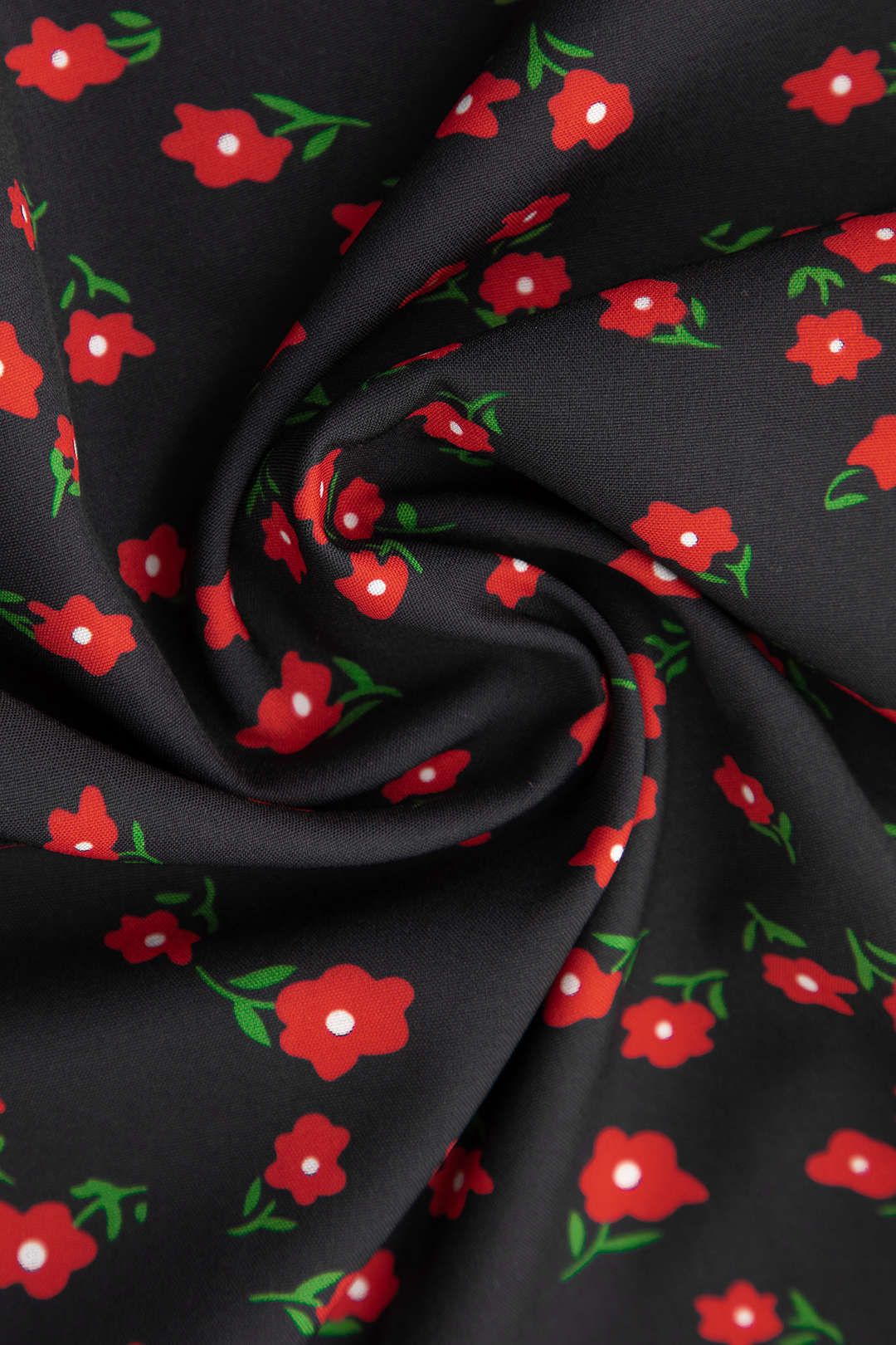 Floral Print V-neck Tie Waist Sleeveless Maxi Dress sold by Micas product image thumbnail 5