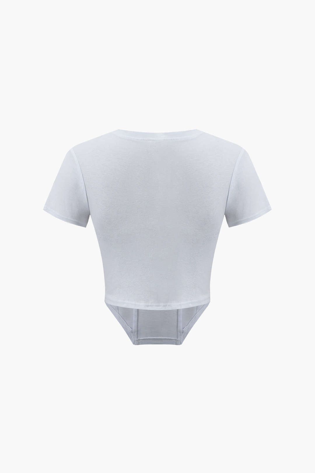 Beatles Asymmetric Crop T-Shirt sold by Micas product image thumbnail 2