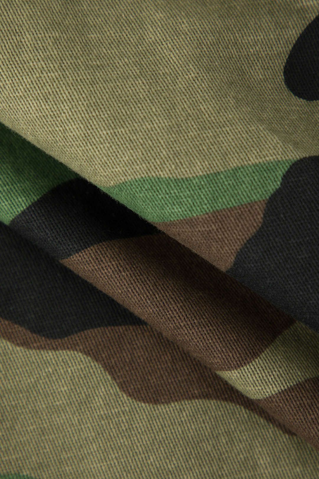 Camo Print Asymmetric Crop Shirt sold by Micas product image thumbnail 3