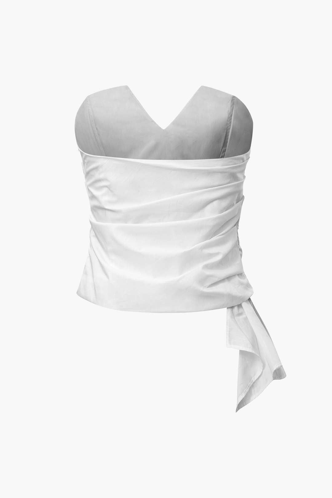 Ruched V-neck Tube Top sold by Micas product image thumbnail 2