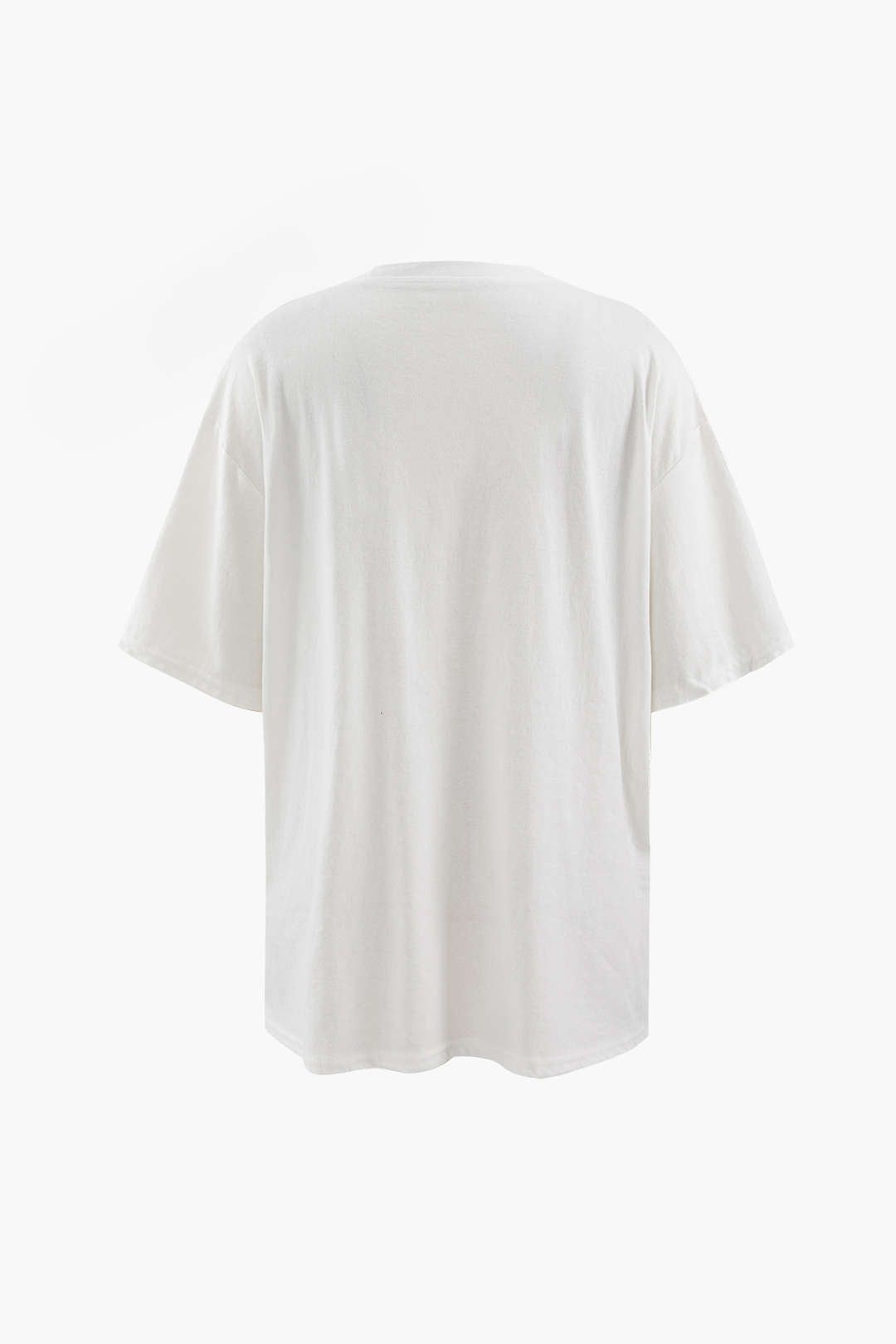 Oversized Denim Panel T-Shirt sold by Micas product image thumbnail 2